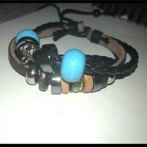 Rustic multilayer bracelet